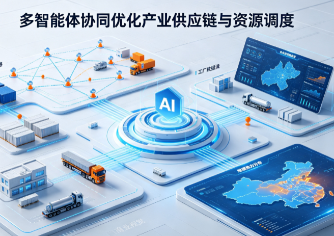 老边区AI 智能体 Geo 优化重塑产业链空间调度体系，打通仓储运输全链路