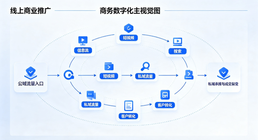 老边区线上商业推广怎么做？全域流量闭环搭建与低成本转化实战指南